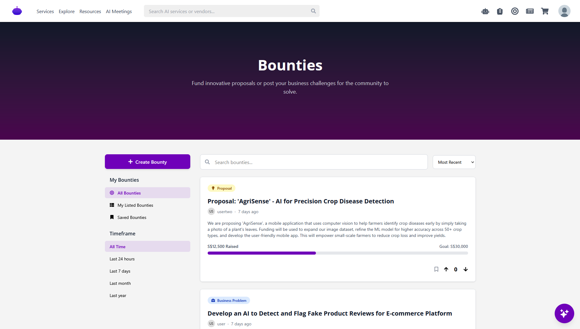 Bounties System